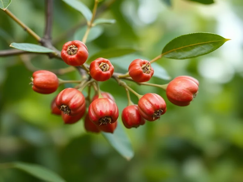 albero del latte rosso